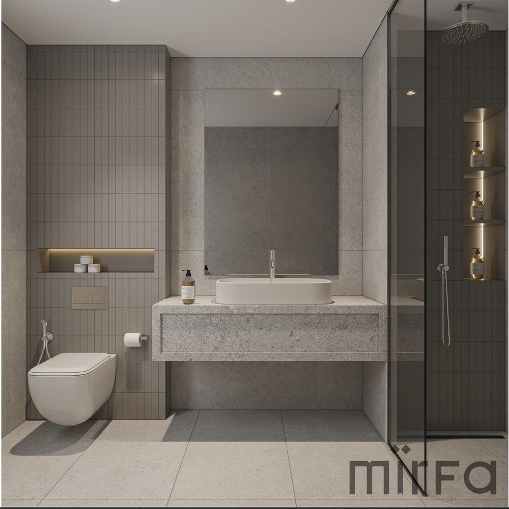 Stories by Mirfa apartment bathroom render